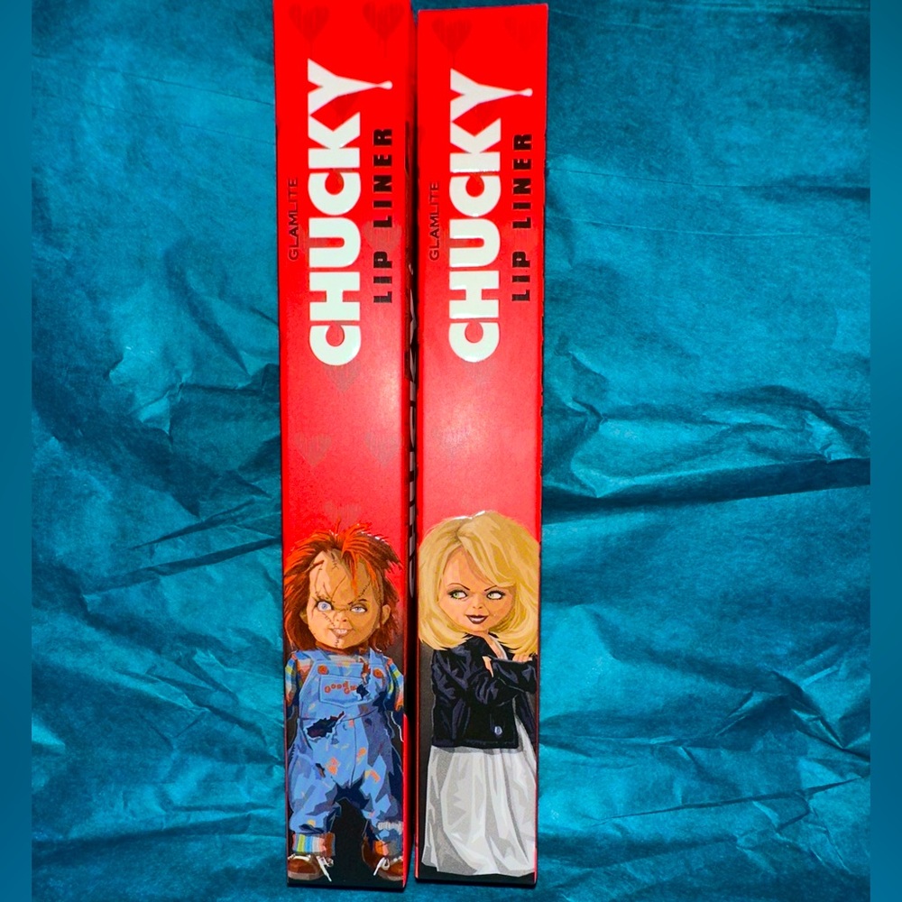 New Glamlite CHUCKY & TIFF Lipliner (both new in boxes)